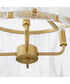 Prestige 4-light Pendant Aged Brass