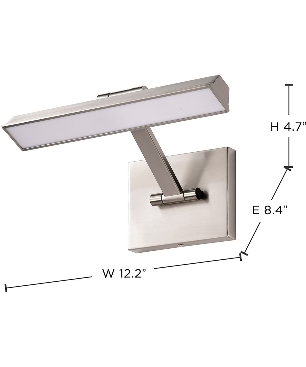 Hazel  Vanity & Wall Brushed Nickel