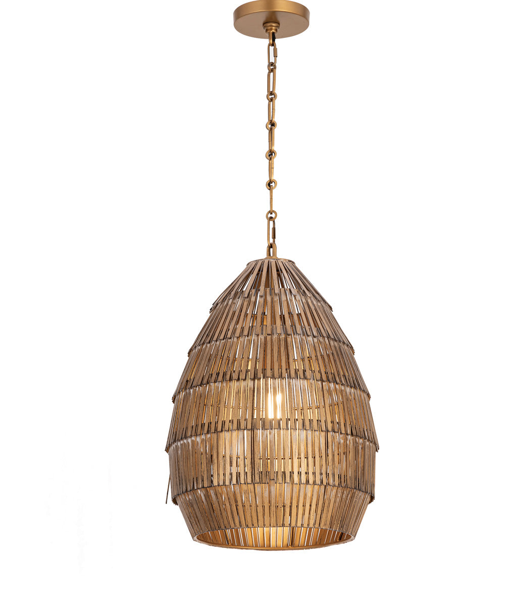 Gilda Pendant Antique Brass
