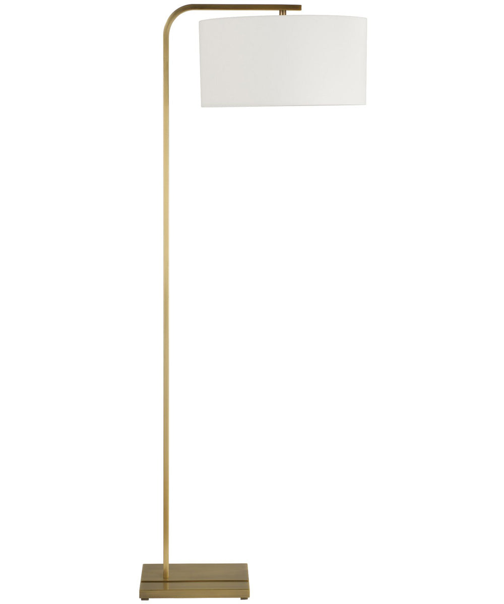 Laight Antique Brass Floor Lamp