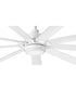 Turbine 80" LED Smart Fan Chalk White