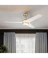 Velto 60-in. 3-Blade LED Modern Ceiling Fan Champagne Bronze