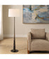 Tallarico Brass & Marble Floor Lamp