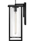 Mateo 1-Light Large Wall Mount Lantern in Black