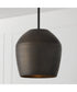 Della 1-Light Pendant Terracotta Umber