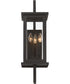 Jordan 3-Light Outdoor Lighting Textured Black