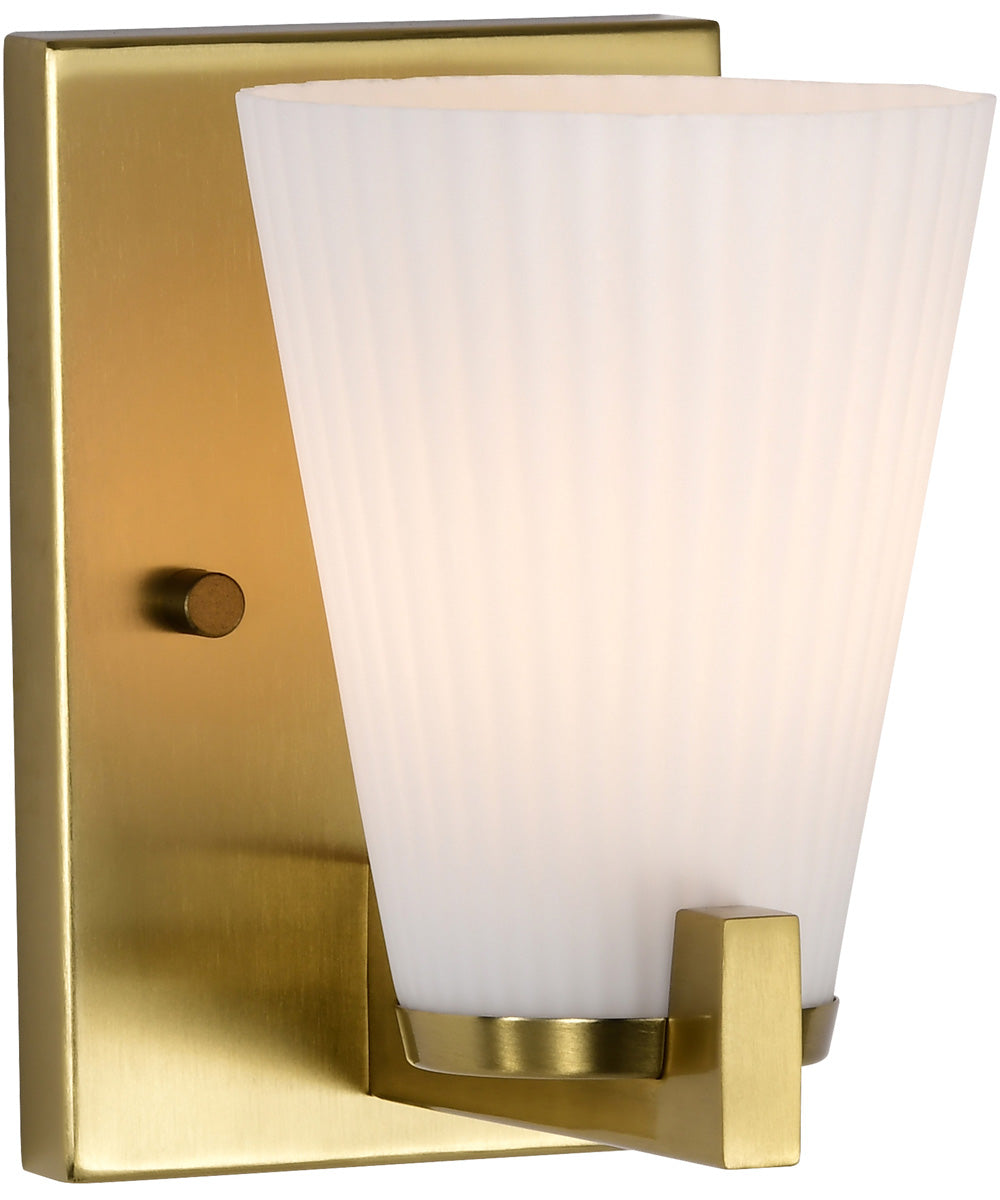 Royale 1-Light Vanity & Wall Burnished Brass