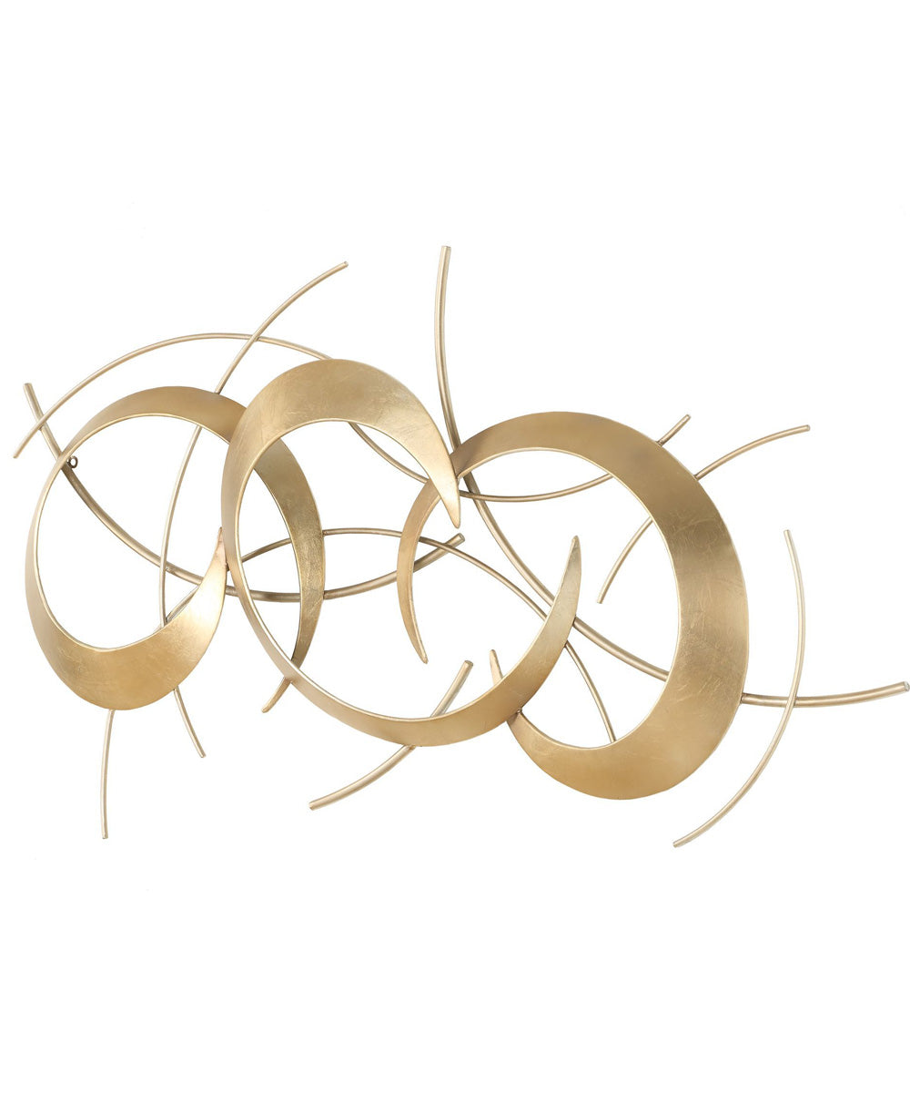 Motivate Gold Wall Art