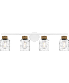 Baltic Large 4-light Bath Light Matte White