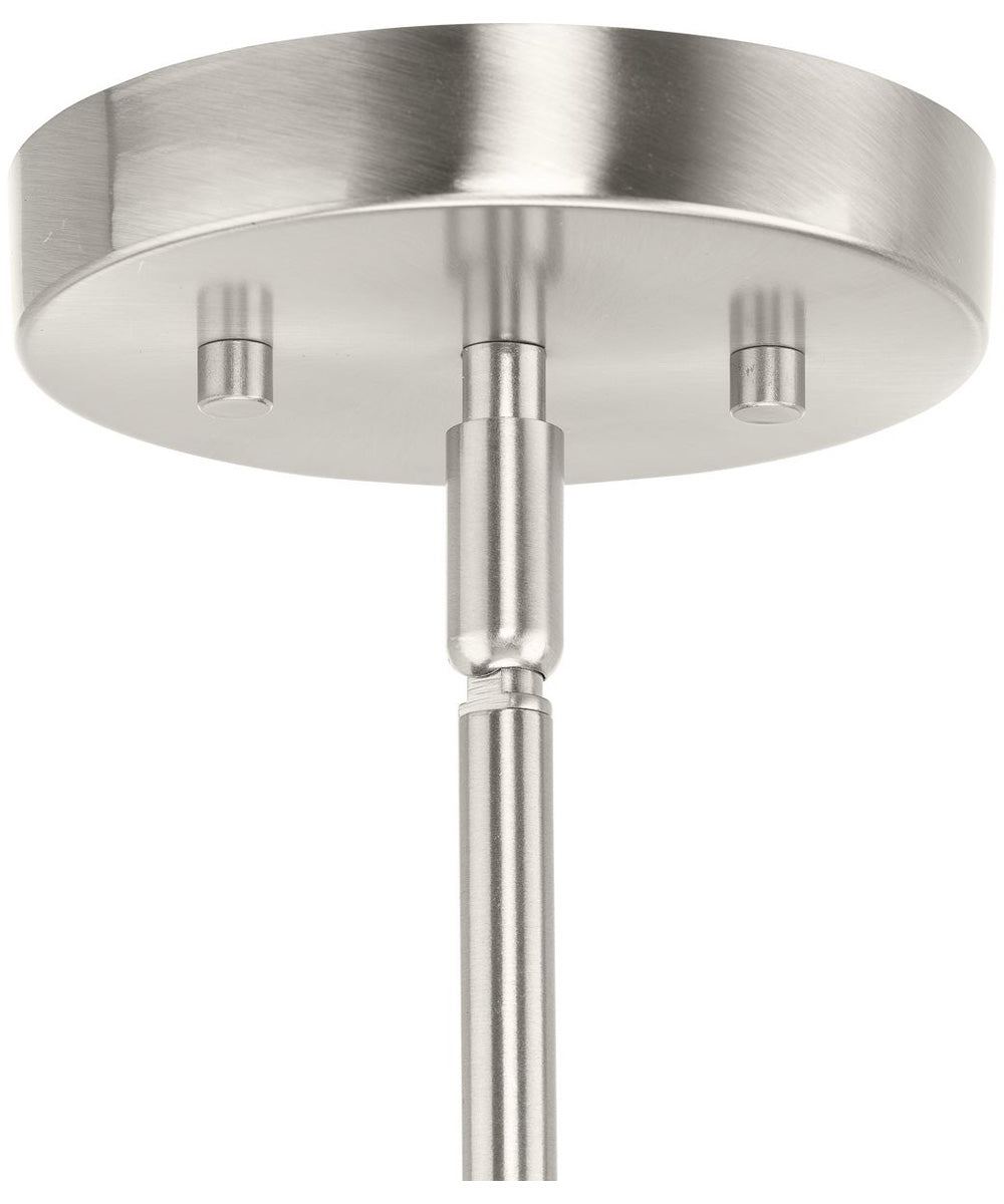 Trimble 2-Light Linear Chandelier Brushed Nickel