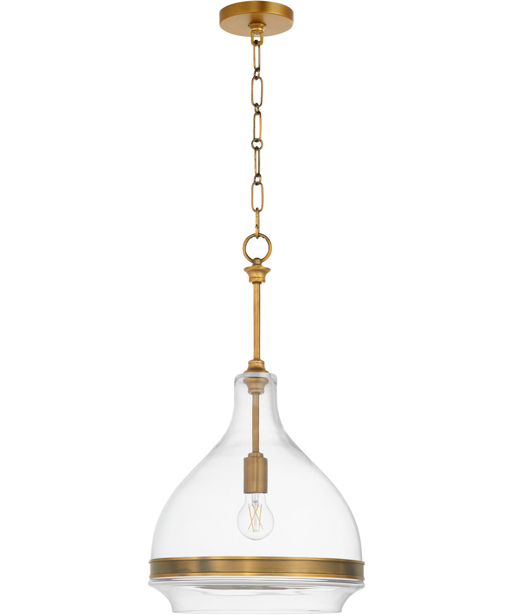 Tilbrook 1-light Pendant Brushed Brass