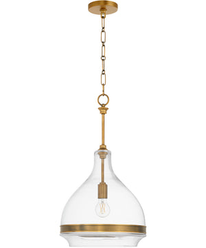 Tilbrook 1-light Pendant Brushed Brass