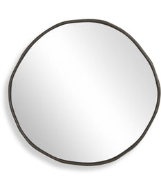 Lowen Round Bronze Mirror
