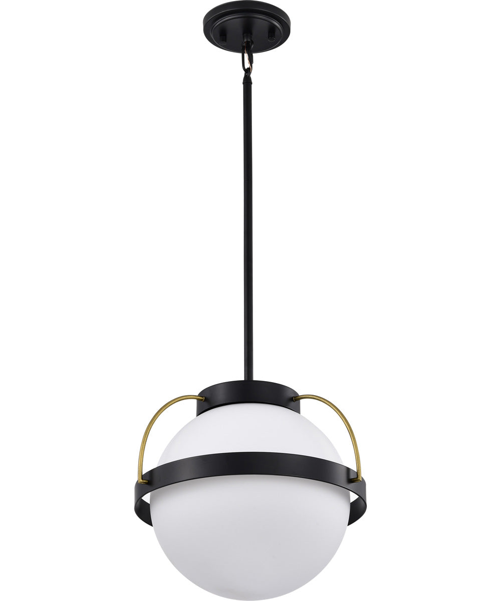 Lakeshore 1-Light Pendant Matte Black