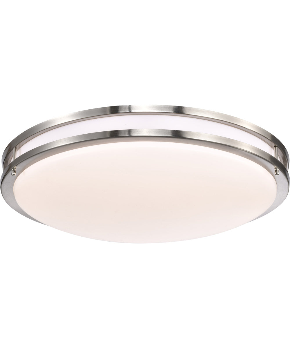 Glamour  Close-to-Ceiling Brushed Nickel