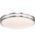 Glamour  Close-to-Ceiling Brushed Nickel