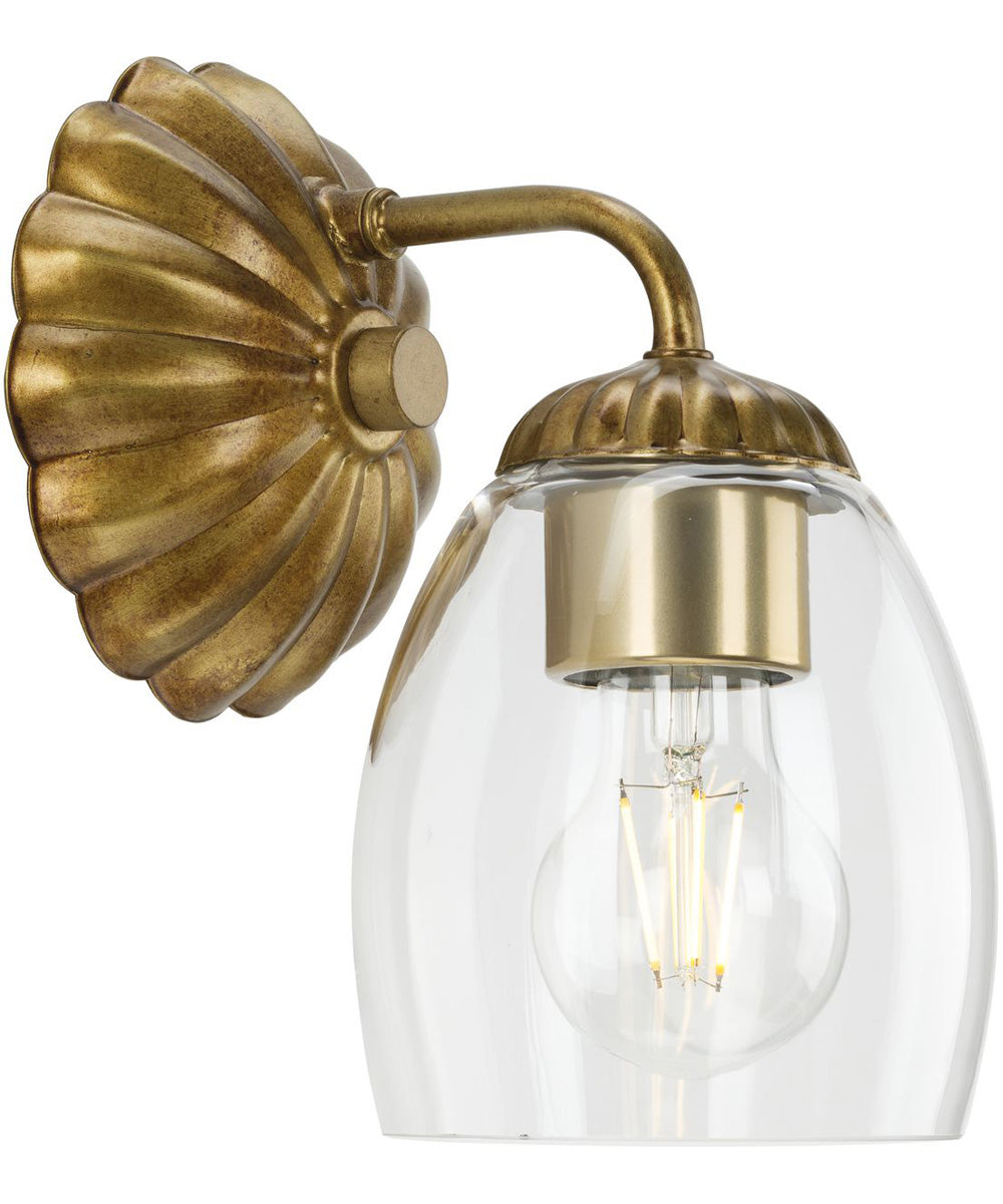Quillan 1-Light Transitional Bath & Vanity Light Gold Ombre