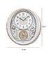 17"H Melodies in Motion Clock  18 Hi Fi Melodies Rotating Pendulum