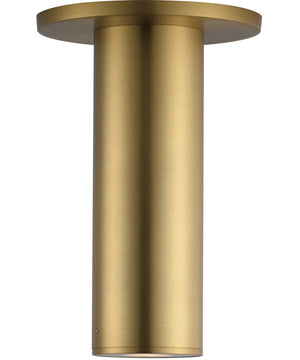 Calibro 7.5 inch LED Indoor Flush Mount Natural Aged Brass