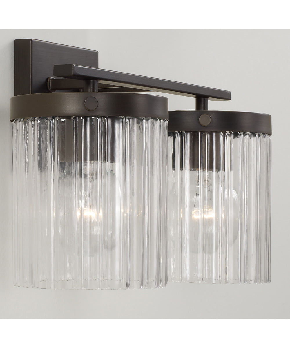 Vaughn 2-Light Vanity Oil Rubbed Bronze