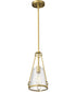 Valentine 1-Light Pendant Vintage Brass