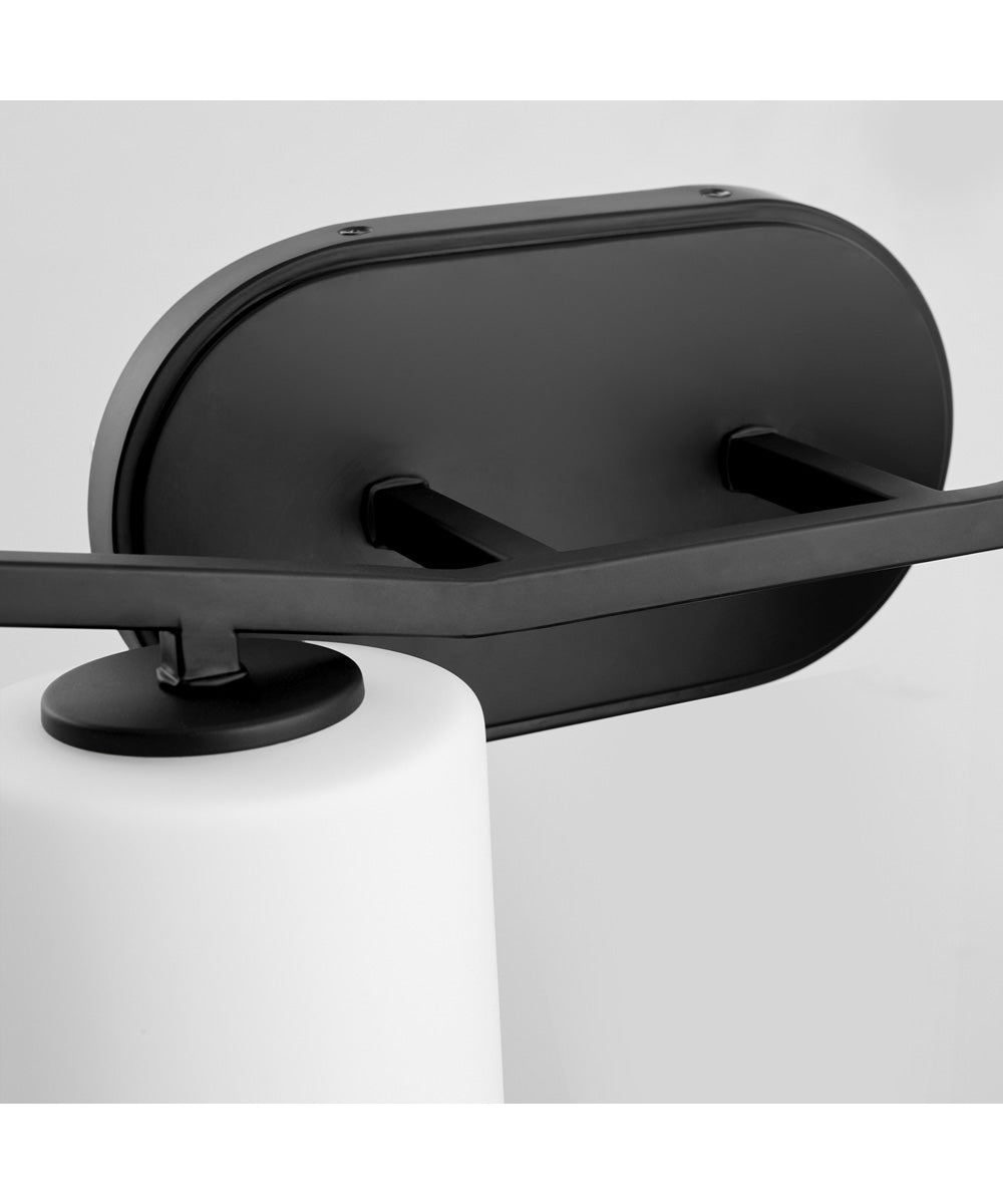 Rutherford 4-light Bath Vanity Light Matte Black