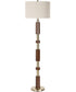 Stacked Wooden Floor Lamp