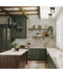 Allegheny 5-Light Pendant Matte Black
