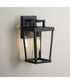 Tryon 1-Light Small Outdoor Wall Lantern Black