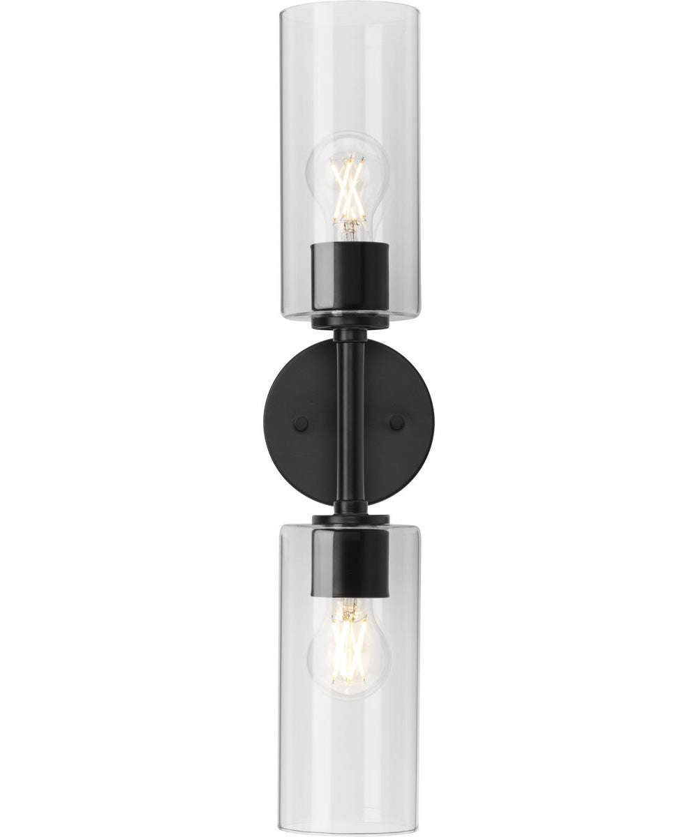 Cofield 2-Light Wall Bracket Matte Black