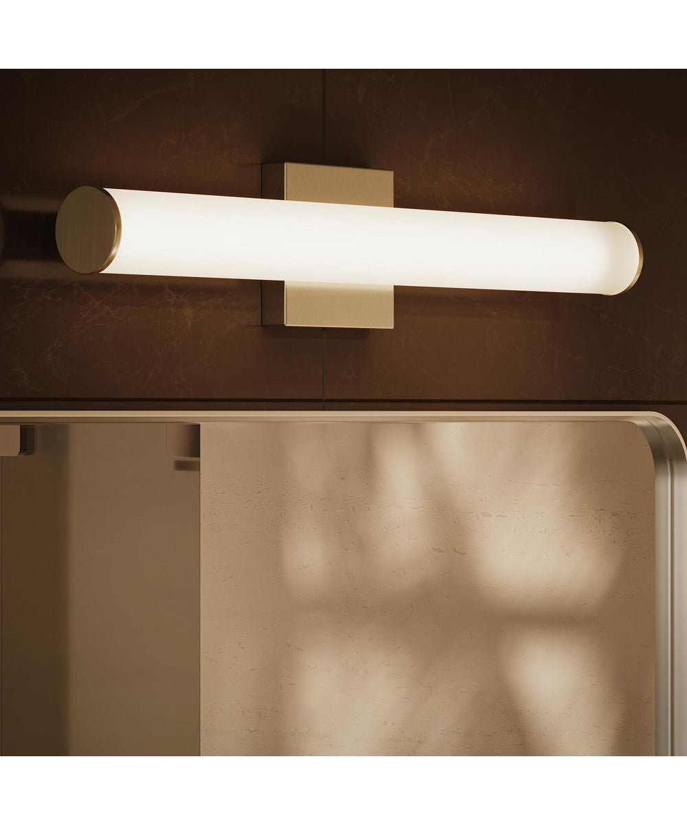 Phase 6.2 24 in. 5CCT Integrated LED Linear Vanity Light Brushed Nickel