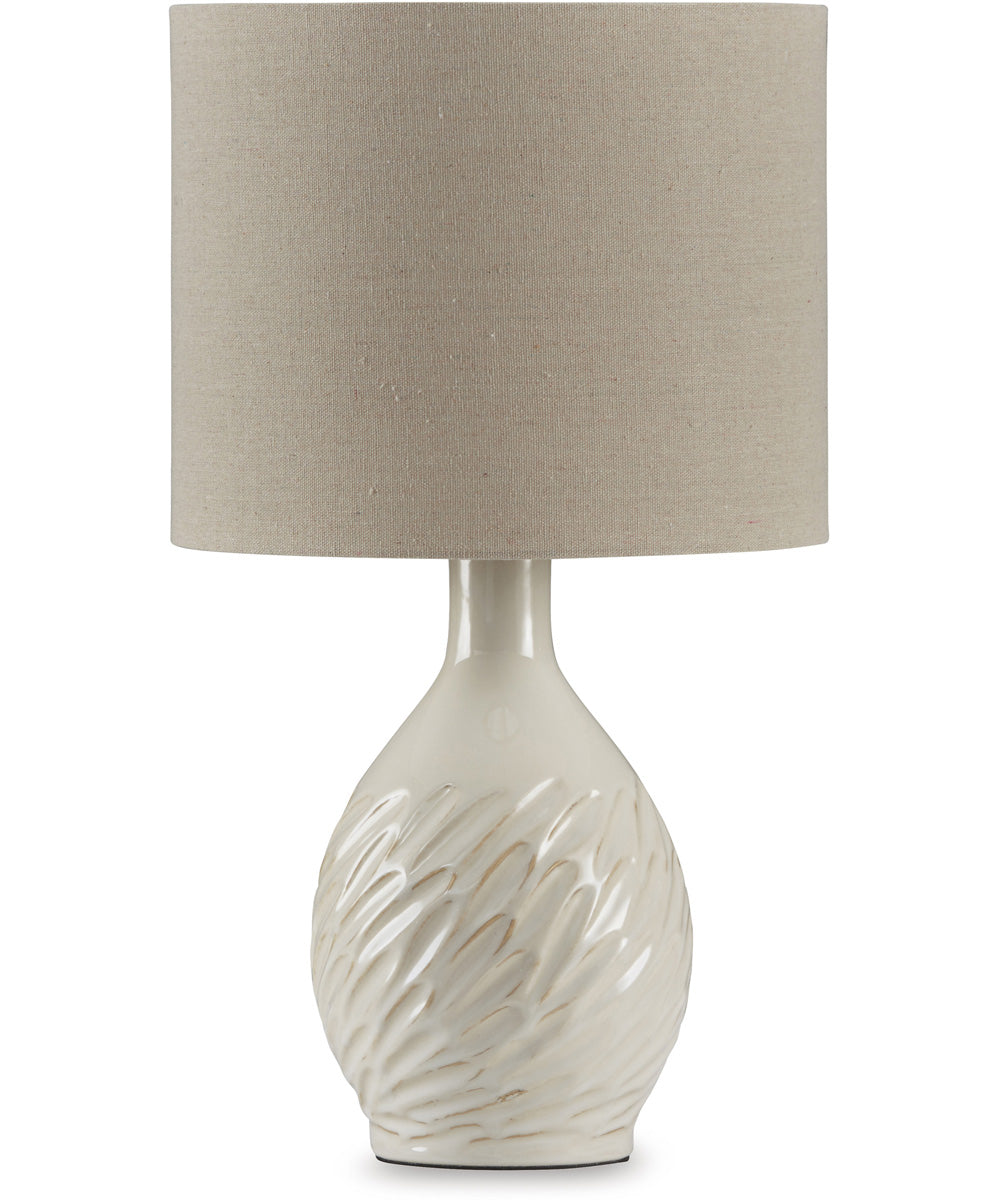 Garinton Ceramic Table Lamp Cream