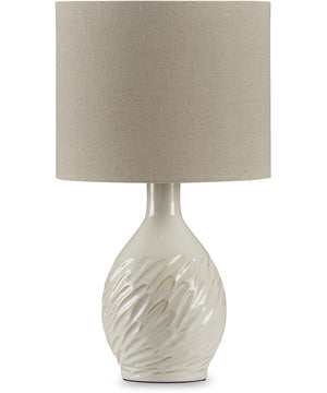 Garinton Ceramic Table Lamp Cream