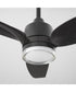 58" Exodus Patio Ceiling Fan Matte Black