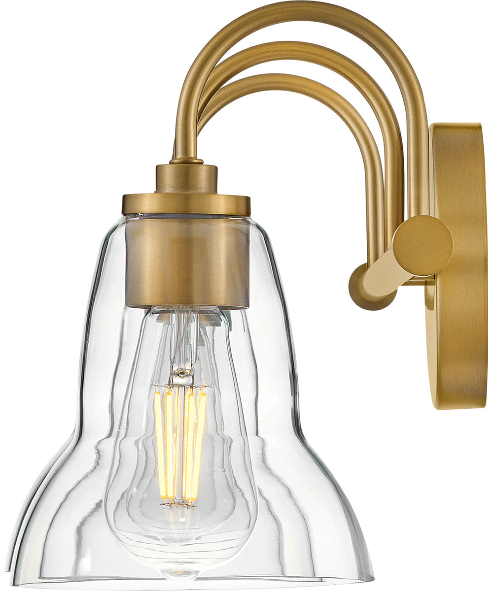 Vera 3-Light Medium Three Light Vanity in Lacquered Brass