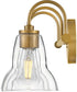 Vera 3-Light Medium Three Light Vanity in Lacquered Brass
