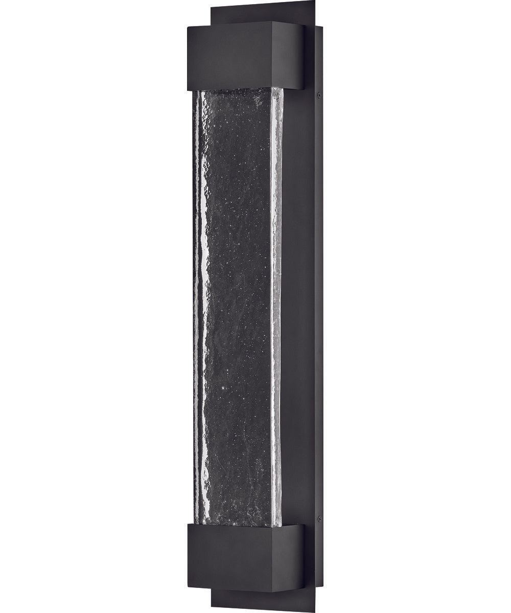 Rune LED-Light Large Wall Mount Lantern in Black