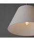 Dunbridge 14 inch Pendant Polished Nickel