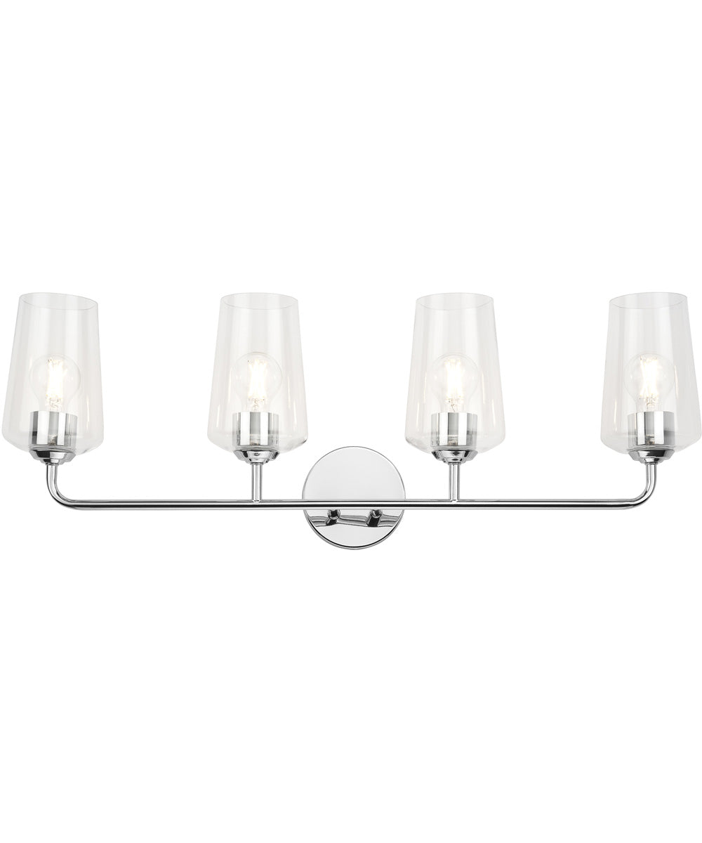 Celino 4-Light Bath & Vanity Polished Chrome