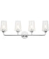 Celino 4-Light Bath & Vanity Polished Chrome