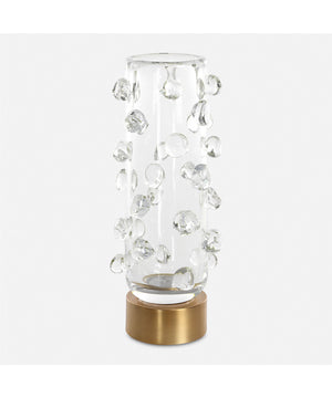 Aura Clear Glass Vase