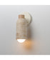 Pompeii 1-Light Wall Sconce Travertine / Oyster