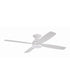 DeMarco 52" 4-blade Ceiling Fan Indoor/Outdoor Damp Rated 1-Light Fan White
