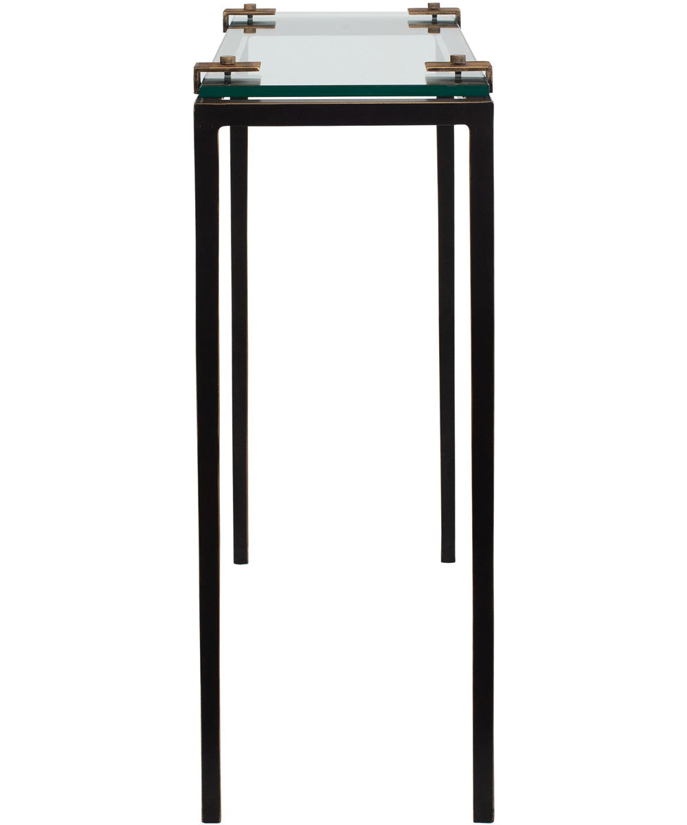 Averona Glass Top Accent Table