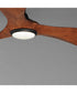 Keanu 56 inch Indoor/Outdoor Fan w LED Light Kit Black / Walnut