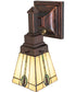 5" Wide Spear Mission Wall Sconce