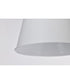 Alexis 1-Light Pendant Matte White