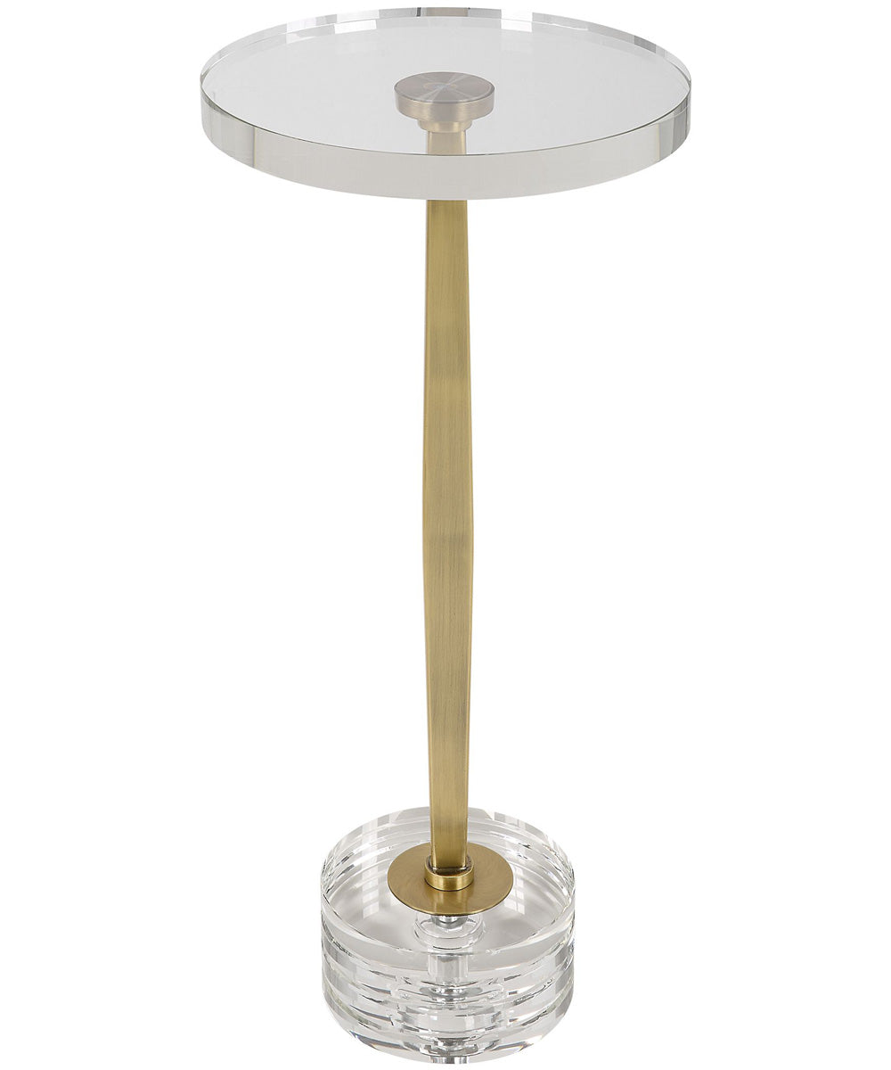 Groove Crystal Drink Table