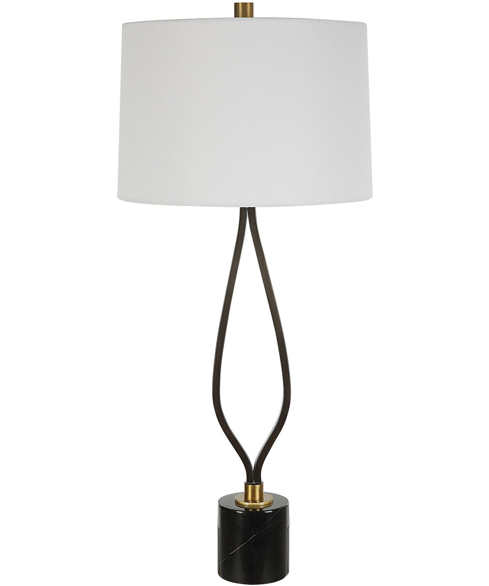 Separate Paths Iron Table Lamp