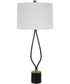 Separate Paths Iron Table Lamp